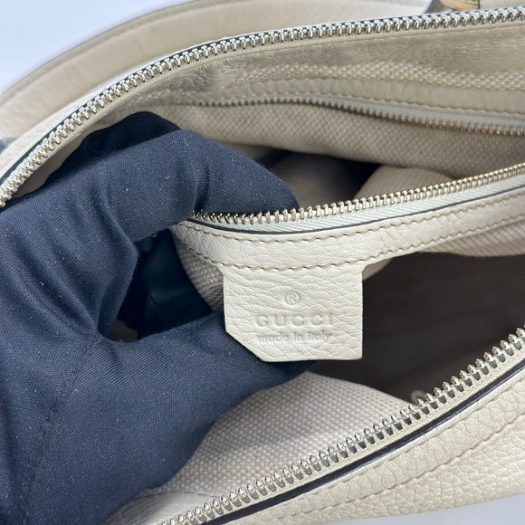 AUTHENTIC Gucci GG Logo Leather Soho Shoulder Bag Crossbody - Picture 14 of 14